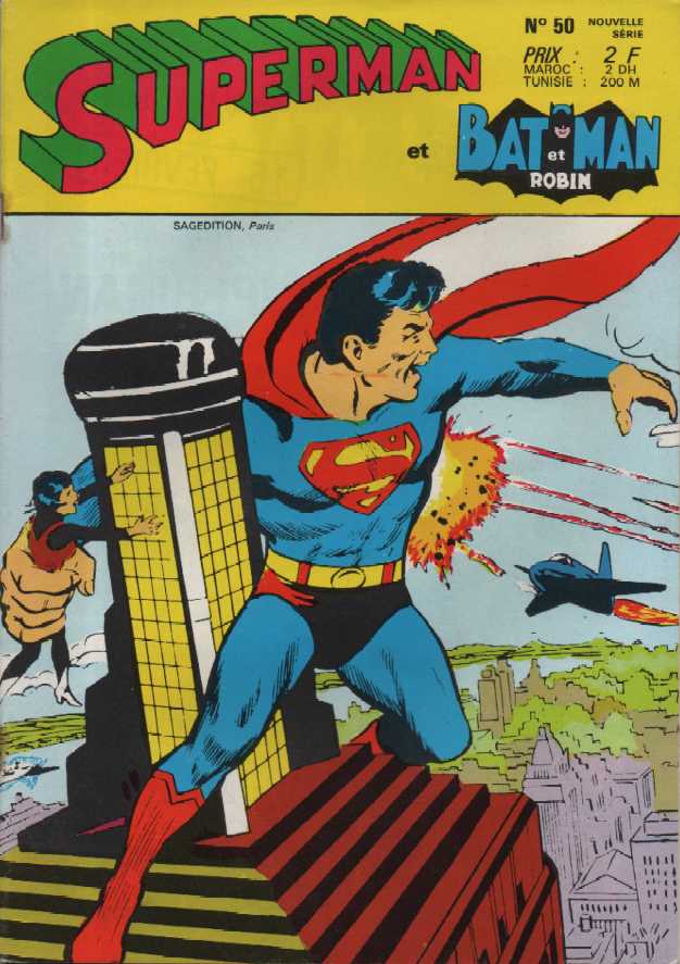 Scan de la Couverture Superman Batman Robin n 50